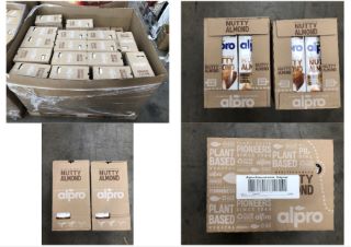 PALLET OF ASSORTED MILK REPLACEMENT DRINKS TO INCLUDE ALPRO NUTTY ALMOND SOME ITEMS MAY BE PAST BBD: LOCATION - REAR FLOOR(COLLECTION OR OPTIONAL DELIVERY AVAILABLE)