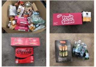 PALLET OF ASSORTED FOOD AND DRINKS TO INCLUDE COCA COLA FAMILY PACK SOME ITEMS MAY BE PAST BBD: LOCATION - REAR FLOOR(COLLECTION OR OPTIONAL DELIVERY AVAILABLE)