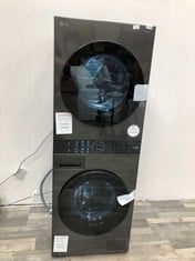 LG THIN Q WASHERAND DRYER DOUBLE STACK: LOCATION - FRONT FLOOR(COLLECTION OR OPTIONAL DELIVERY AVAILABLE)