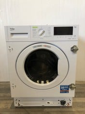 BEKO WASHER DRYER MODEL WDIK854421F RRP £439: LOCATION - FRONT FLOOR(COLLECTION OR OPTIONAL DELIVERY AVAILABLE)