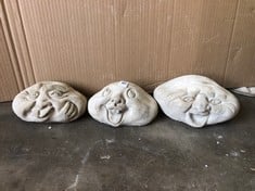 HAPPY FACE STONES - COLLECTION ONLY - LOCATION RIGHT RACK