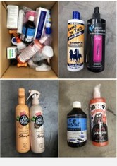 QUANTITY OF ASSORTED PET ITEMS TO INCLDE MANE N TAIL HORSE SHAMPOO - COLLECTION ONLY - LOCATION RIGHT RACK