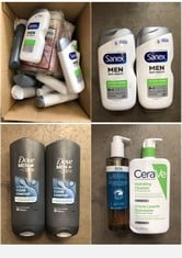 QUANTITY OF ASSORTED BEAUTY ITEMS TO INCLUDE SANEX MEN SKIN HEALTH - COLLECTION ONLY - LOCATION RIGHT RACK