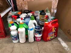 QUANTITY OF ASSORTED CLEANING ITEMS TO INCLUDE ASTONICH CLEAN AND REVIVE - COLLECTION ONLY - LOCATION RIGHT RACK