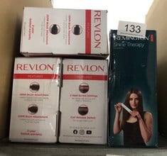 QUANTITY OF HEALTH & BEAUTY ITEMS TO INCLUDE REVLON HAIR TOOLS RVHA6017UK TANGLE FREE HOT AIR STYLER, BLACK: LOCATION - A RACK