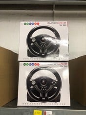 X2 SUBSONIC SUPERDRIVE - RACING STEERING WHEEL DRIVING WHEEL SV250 WITH PEDALS AND SHIFT PADDLES FOR NINTENDO SWITCH - PS4 - XBOX ONE - PC: LOCATION - A RACK