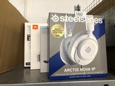 QUANTITY OF TECH & GAMING ITEMS TO INCLUDE STEELSERIES ARCTIS NOVA 1P MULTI-SYSTEM GAMING HEADSET — HI-FI DRIVERS — 360° SPATIAL AUDIO — COMFORT DESIGN — DURABLE — LIGHTWEIGHT — NOISE-CANCELLING MIC