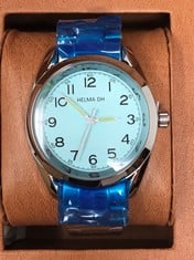 MENS HELMHA DH WATCH - STAINLESS STEEL STRAP - 3ATM WATER RESISTANT : LOCATION - TOP 50 RACK