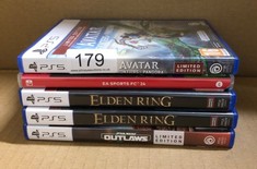 QUANTITY OF TECH & GAMING ITEMS TO INCLUDE STAR WARS OUTLAWS LIMITED EDITION  (PS5): LOCATION - BACK RACK