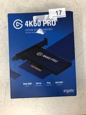 ELGATO 4K60 PRO MK.2, INTERNAL CAPTURE CARD, STREAM AND RECORD 4K60 HDR10 WITH ULTRA-LOW LATENCY ON PS5, PS4 PRO, XBOX SERIES X/S, XBOX ONE X, IN OBS, TWITCH, YOUTUBE, FOR PC.: LOCATION - TOP 50 RACK