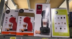 QUANTITY OF KITCHEN & APPLIANCES ITEMS TO INCLUDE DE'LONGHI EDG 155.BG NESCAFÉ DOLCE GUSTO MINI-ME AUTOMATIC COFFEE MACHINE 0.8 LITERS, BLACK & ARCTIC GREY: LOCATION - BACK RACK