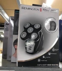 QUANTITY OF HEALTH & BEAUTY ITEMS TO INCLUDE REMINGTON RX5 ULTIMATE HEAD SHAVER FOR BALD MEN, EASY TO CLEAN WITH SKIN CLOSE RESULTS IN UNDER 2 MINUTES - XR1500 UK BATHROOM 2 PIN PLUG, BLACK: LOCATION