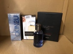 QUANTITY OF HEALTH & BEAUTY ITEMS TO INCLUDE CALVIN KLEIN IN-2-U FOR HIM EAU DE TOILETTE FOR MEN, VAPORISER/SPRAY: LOCATION - B RACK