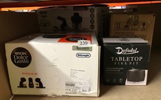 QUANTITY OF KITCHEN & APPLIANCES ITEMS TO INCLUDE DELONGHI NESCAFE DOLCE GUSTO COFFEE MACHINE: LOCATION - B RACK