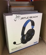 QUANTITY OF TECH & GAMING ITEMS TO INCLUDE TURTLE BEACH RECON 50P GAMING HEADSET FOR PS5, PS4, XBOX SERIES X|S, XBOX ONE, NINTENDO SWITCH, & PC: LOCATION - B RACK