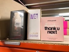 QUANTITY OF HEALTH & BEAUTY ITEMS TO INCLUDE THIERRY MUGLER DONNA ALIEN EAU DE PARFUM 90ML: LOCATION - B RACK