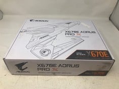 AORUS X670E PRO X GAMING MOTHERBOARD - RRP £345:: LOCATION - TOP 50 RACK