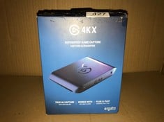 ELGATO 4K X – CAPTURE UP TO 4K144 WITH ULTRA-LOW LATENCY ON PS5, XBOX SERIES X/S, NINTENDO SWITCH, OBS AND MORE, HDMI 2.1, VRR, HDR10, USB 3.2 GEN 2, FOR STREAMING & RECORDING, WORKS WITH PC/MAC/IPAD