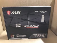 MSI MPG B550 GAMING PLUS MOTHERBOARD: LOCATION - C RACK