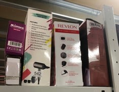 QUANTITY OF HEALTH & BEAUTY ITEMS TO INCLUDE REVLON ONE-STEP HAIR DRYER AND VOLUMISER FOR MID TO LONG HAIR (ONE-STEP, 2-IN-1 STYLING TOOL, IONIC AND CERAMIC TECHNOLOGY, UNIQUE OVAL DESIGN) RVDR5222: