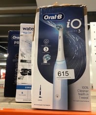 QUANTITY OF HEALTH & BEAUTY ITEMS TO INCLUDE ORAL-B IO3 ELECTRIC TOOTHBRUSH FOR ADULTS, MOTHERS DAY GIFTS FOR HER / HIM, 1 TOOTHBRUSH HEAD, 3 MODES WITH TEETH WHITENING, 2 PIN UK PLUG, BLUE: LOCATION