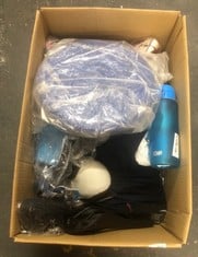 QUANTITY OF SPORTS & EXERCISE ITEMS TO INCLUDE ION8 WATER BOTTLE: LOCATION - A RACK