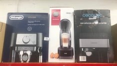 QUANTITY OF KITCHEN & APPLIANCES ITEMS TO INCLUDE CECOTEC SEMI-AUTOMATIC COFFEE MAKER, POWER INSTANT-CCINO, 20 BAR OF PRESSURE, CAPACITY 1.4 L, THERMOBLOCK HEATING SYSTEM AND REMOVABLE MILK TANK TOUC