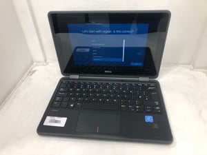 DELL LATITUDE 3189 128GB LAPTOP INTEL PENTIUM N4200, 4GB RAM, 11.6" SCREEN: LOCATION - A RACK