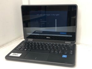 DELL LATITUDE 3189 128GB LAPTOP: MODEL NO P26T. INTEL PENTIUM N4200, 4GB RAM, 11.6" SCREEN: LOCATION - A RACK