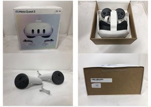 META QUEST 3 128 GB VR HEADSET: MODEL NO S3A  [JPTE67831]: LOCATION - B RACK