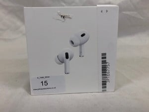 APPLE AIRPOD PRO2 MODEL NO A2698, A2699, A2700 (RRP £230): LOCATION - A RACK