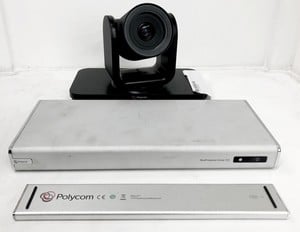 POLYCOM POLYCOM EAGLE EYE IV MPTZ-11 CAMERA + POLYCOM BW7530 REALPRESENCE VIDEO CONFERENCE REMOTE CONTROL.: 
: LOCATION - B RACK