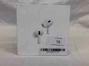 APPLE AIRPODS PRO 2ND GENERATION EARBUDS: MODEL NO A3047, A3048, A2968: LOCATION - A RACK