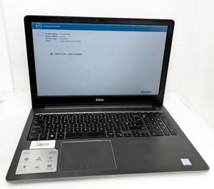 DELL VOSTRO 15 5568  LAPTOP: MODEL NO P62F. INTEL CORE I5-7200U, 8GB RAM,: LOCATION - B RACK