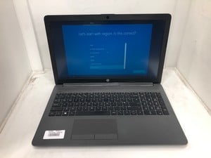 HP 250 G7 NOTEBOOK 128GB LAPTOP: MODEL NO RTL8821CE. INTEL CELERON N4020, 8GB RAM, 15.5" SCREEN: LOCATION - B RACK