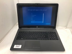 HP 250 G7 NOTEBOOK PC 128GB LAPTOP INTEL CELERON N4020, 8GB RAM,: LOCATION - B RACK