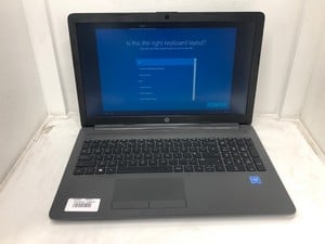 HP 250 G7 NOTEBOOK 128GB LAPTOP: MODEL NO RTL8821CE. INTEL CELERON N4020, 4GB RAM, 15.5" SCREEN: LOCATION - B RACK