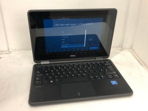 DELL LATITUDE 3189 128GB LAPTOP: MODEL NO P26T. INTEL PENTIUM N4200, 4GB RAM, 11.5" SCREEN: LOCATION - B RACK