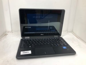 DELL LATITUDE 3189 128GB LAPTOP: MODEL NO P26T. INTEL PENTIUM N4200, 4GB RAM, 11.5" SCREEN: LOCATION - B RACK