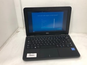 DELL LATITUDE 3190 64GB LAPTOP: MODEL NO P26T. INTEL CELERON N4120, 4GB RAM, 11.5" SCREEN: LOCATION - B RACK