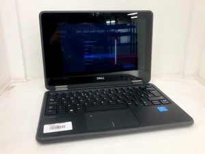 DELL LATITUDE 3189 128GB LAPTOP: MODEL NO P26T. INTEL PENTIUM N4200, 4GB RAM, 11.5" SCREEN: LOCATION - B RACK