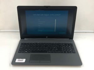 HP 250 G7 NOTEBOOK PC 128GB LAPTOP INTEL CELERON N4020, 8GB RAM,: LOCATION - B RACK