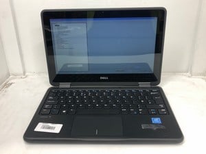 DELL LATITUDE 3189 128GB LAPTOP: MODEL NO P26T. INTEL PENTIUM N4200, 4GB RAM, 11.5" SCREEN: LOCATION - B RACK