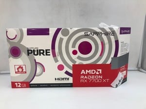 SAPPHIRE PURE SAPPHIRE PURE AMD RADEON GAMING OC 12GB GDDR6 DUAL GPU. (SMASHED / SALVAGE / SPARES): LOCATION - C RACK