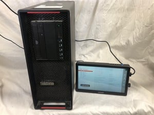 LENOVO THINKSTATION P510 256GB SSD, 1TB HDD PC: MODEL NO S0L000. INTEL XEON E5-1607V4, 32GB RAM, (MONITOR NOT INCLUDED): LOCATION - C RACK