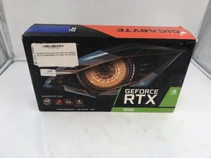 GIGABYTE GEFORCE RTX 3090 GPU: MODEL NO GV-N3090 GAMING OC-24GD (SMASHED / SALVAGE / SPARES): LOCATION - C RACK