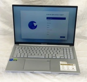 ASUS VIVOBOOK 16X 512GB NVME LAPTOP: MODEL NO K3605Z. INTEL CORE I7-12650U, 16GB RAM, , NVIDIA GEFORCE RTX 4050: LOCATION - A RACK