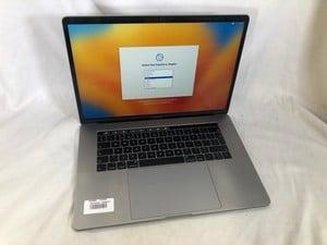 APPLE MACBOOK PRO 2018 250GB LAPTOP INTEL CORE I7-8750H, 16GB RAM,: LOCATION - C RACK