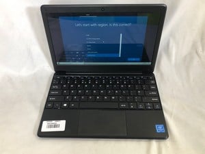 GEO GEOBOOK 1E 64GB LAPTOP INTEL CELERON N3450, 4GB RAM,: LOCATION - D RACK