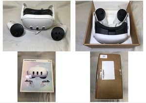 META QUEST 3 128 GB VR HEADSET.: LOCATION - D RACK